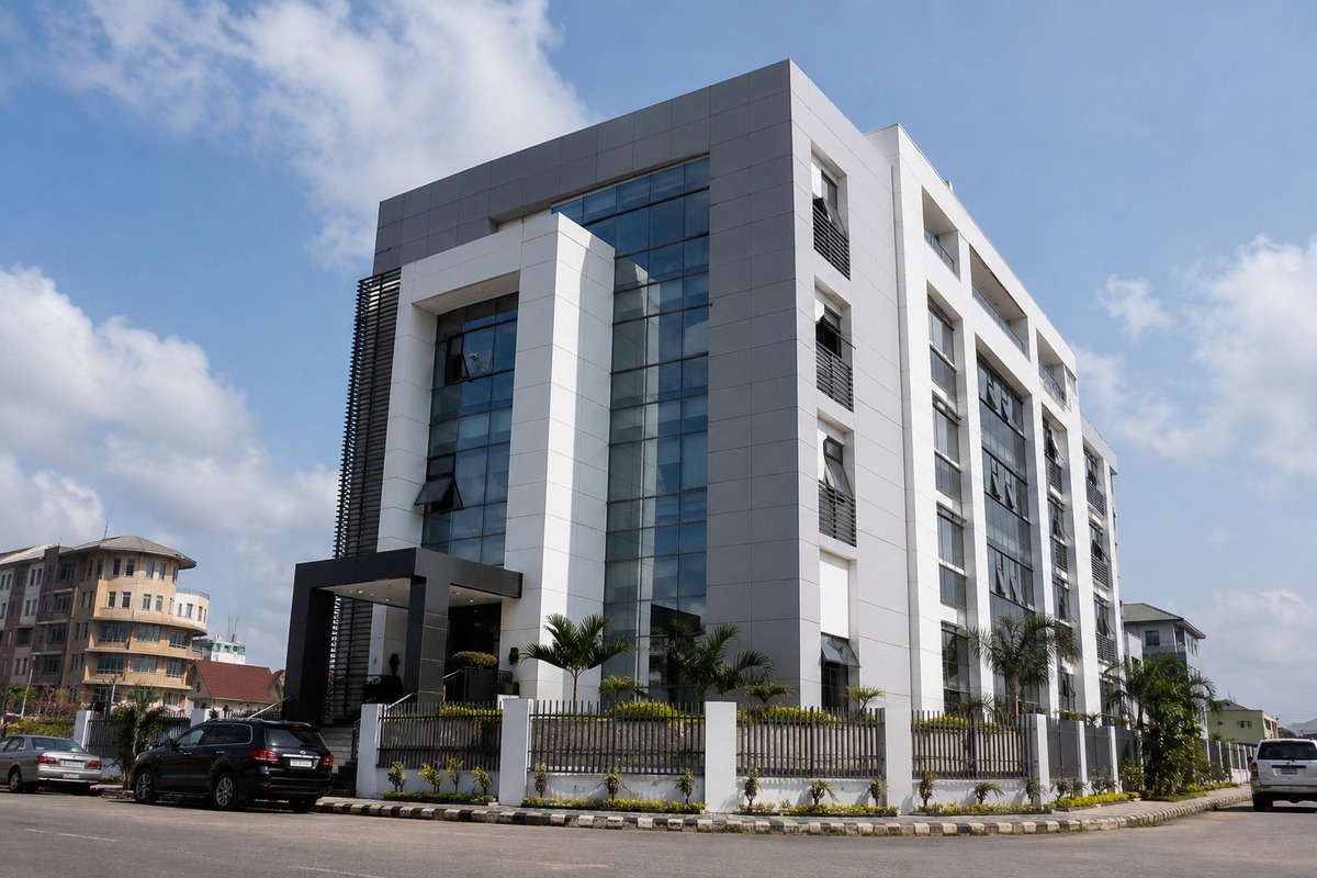 Representative Lagos office building for Ikeja office