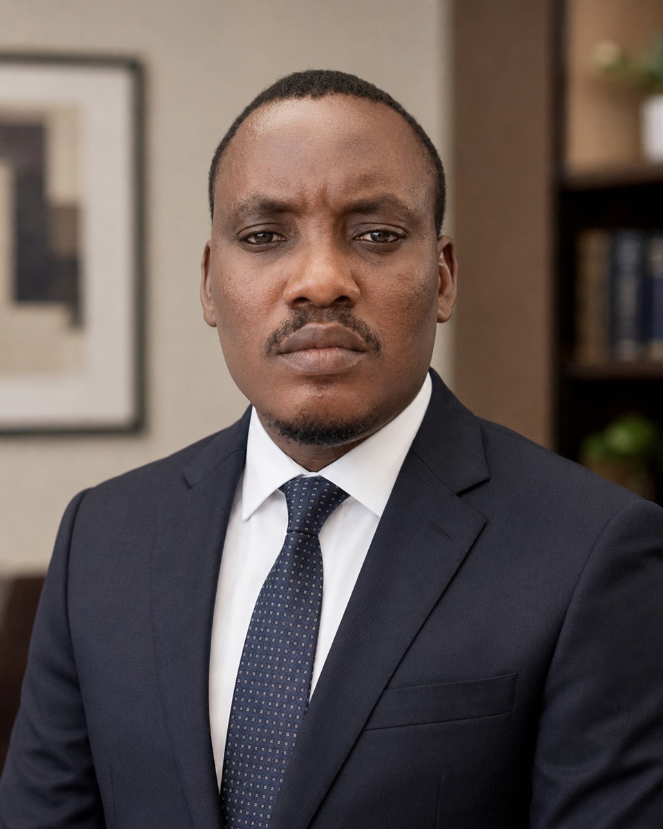 Professional portrait of Uthman Sanni